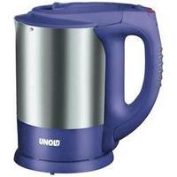 Kettle cordless Unold Blitzkocher Stainless steel, Blue