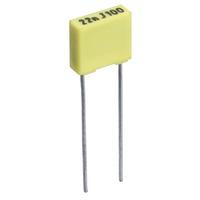 kemet r82ec2220dq50jb 22nf 5 100v 5mm polyester box capacitor