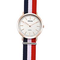 KEZZI Women\'s Fashion Watch Wrist watch / Quartz Fabric Band Cool Casual Multi-Colored