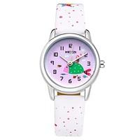 KEZZI Kids\' Fashion Watch Casual Watch Wrist watch Casual Watch Quartz Japanese Quartz PU Band Cartoon White Blue Red Pink Purple