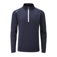 Kelvin 1/2 Zip Golf Sweater Mens X Large Navy Marl