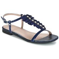 kg by kurt geiger napa womens sandals in blue