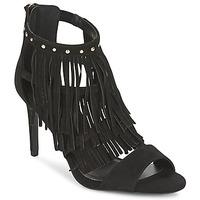 kg by kurt geiger iggie womens sandals in black