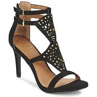 kg by kurt geiger harem womens sandals in black