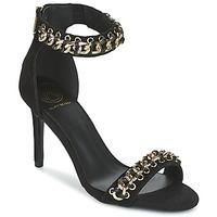 kg by kurt geiger hollywood womens sandals in black