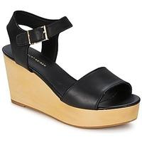 kg by kurt geiger nia womens sandals in black