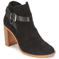 kg by kurt geiger scarlet womens low ankle boots in black