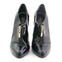 kg kurt geiger size 639 black patent high heeled shoes