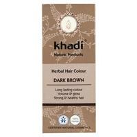 khadi herbal hair colour dark brown 100g