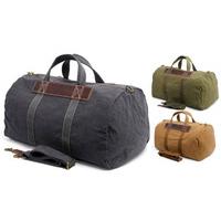 khaki large travel bag