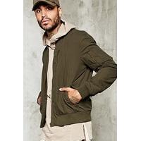 Khaki Bomber Jacket