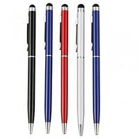 Kinston 5 X Universal Metal Stylus Touch Screen Pen Clip with Ball Pen for iPhone/iPad/Samsung and other
