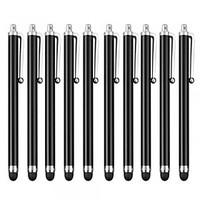 Kinston 10 X Universal Success Black Stylus Touch Screen Pen Clip for iPhone/iPad/Samsung and other
