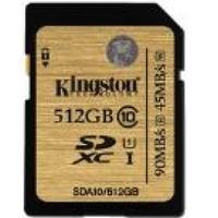 kingston professional 512gb uhs i sdhcsdxc flash card class 10