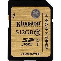 kingston 512gb sdxc uhs i memory card