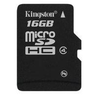 Kingston 16GB Class 4 MicroSDHC Memory Card