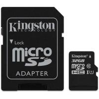 Kingston Micro SDHC (CLASS 10) with SD Adapter 32GB