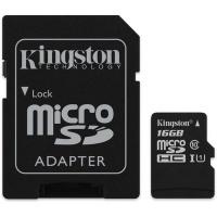 kingston micro sdhc class 10 with sd adapter 16gb