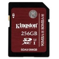 Kingston UHS-1 U3 SDXC Flash Memory Card - 256GB