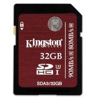 Kingston UHS-1 U3 SDHC Flash Memory Card - 32GB