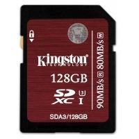 Kingston UHS-1 U3 SDXC Flash Memory Card - 128GB