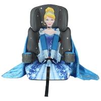 Kids Embrace High Backed Booster 1/2/3 Car Seat- Cinderella Platinum