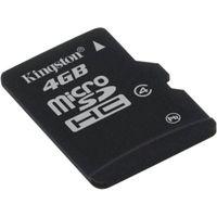 kingston 4gb class 4 microsdhc card