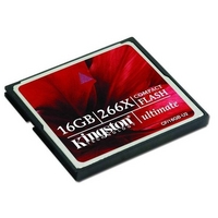 Kingston Ultimate 16GB 266x Compact Flash Card