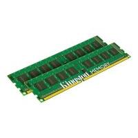 Kingston ValueRAM 16 GB : 2 x 8 GB Memory - DIMM 240-pin - 1600 MHz ( PC3-12800 ) - 1.5 V