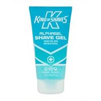 king of shaves alphagel shaving gel antibacterial 150ml