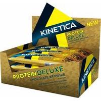 Kinetica Protein Deluxe 12 - 65g Bars Chocolate Brownie