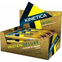 Kinetica Protein Deluxe 12 - 65g Bars Cookies & Cream