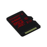 kingston 64 gb micro sdhc uhs i speed class 3 u3 memory card without a ...