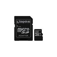 Kingston 16 GB SDHC Class 10 UHS-I Micro SD Card with Adapter