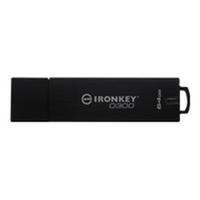 Kingston 64GB IronKey D300 FIPS 140-2 Level 3 Secure USB 3.0 Drive