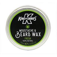 King of Shaves Fresh Moustache & Beard Wax 75ml