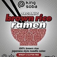 King Soba Org 4 Pk Brn Rice Ramen Noodle 280g