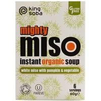 king soba org miso soup pumpkin veg 60g