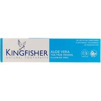 Kingfisher Toothpaste - Fluoride Free - Aloe Vera & Tea Tree Fennel - 100ml