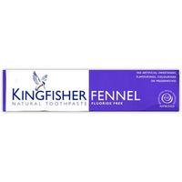 kingfisher fluoride free fennel toothpaste 100ml