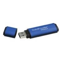 Kingston DataTraveler Vault Privacy Edition - USB Flash Drive 32GB Hi-Speed USB - Blue
