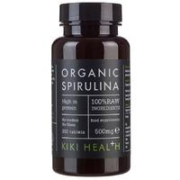 Kiki Health Organic Spirulina Tablets - 200 Tablets