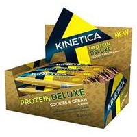 kinetica sports cookies and cream 65 g protein deluxe pack of 12