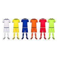 Kid\'s Soccer Clothing Sets/Suits Comfortable Spring Summer Fall/Autumn Winter Solid Polyester Football/SoccerYellow White Green Red Blue