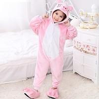 kids boys girls pajamas autumn winter children flannel animal pink car ...