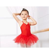 Kids\' Dancewear Leotards Children\'s Training Spandex Sleeveless