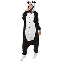 Kigurumi Pajamas Panda Leotard/Onesie Festival/Holiday Animal Sleepwear Halloween Green Patchwork Polar Fleece Kigurumi For Unisex