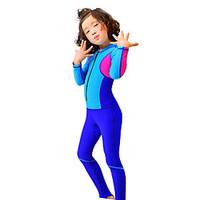 Kid\'s Dive Skins Wetsuit Skin Full Wetsuit Waterproof Ultraviolet Resistant Full Body Tactel Diving Suit Long SleeveDiving Suits Swimwear