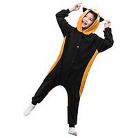 Kigurumi Pajamas Raccoon Leotard/Onesie Festival/Holiday Animal Sleepwear Halloween Brown Solid Polar Fleece For KidHalloween Christmas