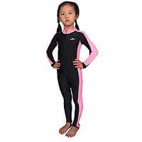 Kid\'s Girls\' Boys\' 1mm Dive Skins Wetsuit Skin Full Wetsuit Ultraviolet Resistant Chinlon Diving Suit Long Sleeve Diving Suits Rash guard-